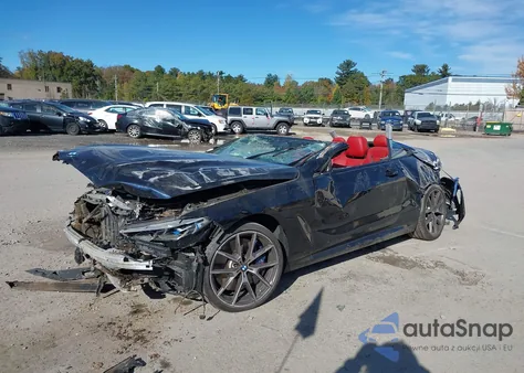 2019 BMW M850I xDrive from USA, damaged, VIN WBAFY4C56KBX29853